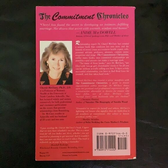 The Commitment Chronicles paperback Cheryl McClary - Picture 2 of 5